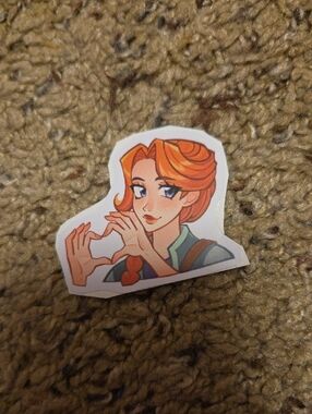 Stardew Valley Leah Sticker - Cozy Farm Game